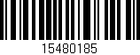 Código de barras (EAN, GTIN, SKU, ISBN): '15480185'