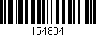 Código de barras (EAN, GTIN, SKU, ISBN): '154804'