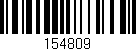 Código de barras (EAN, GTIN, SKU, ISBN): '154809'