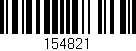 Código de barras (EAN, GTIN, SKU, ISBN): '154821'