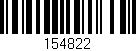 Código de barras (EAN, GTIN, SKU, ISBN): '154822'