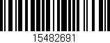 Código de barras (EAN, GTIN, SKU, ISBN): '15482691'