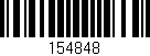 Código de barras (EAN, GTIN, SKU, ISBN): '154848'