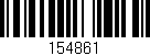 Código de barras (EAN, GTIN, SKU, ISBN): '154861'