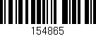 Código de barras (EAN, GTIN, SKU, ISBN): '154865'