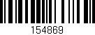 Código de barras (EAN, GTIN, SKU, ISBN): '154869'