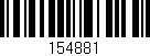 Código de barras (EAN, GTIN, SKU, ISBN): '154881'