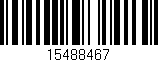 Código de barras (EAN, GTIN, SKU, ISBN): '15488467'