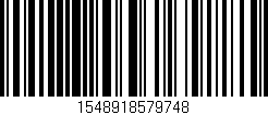 Código de barras (EAN, GTIN, SKU, ISBN): '1548918579748'