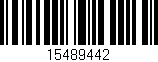 Código de barras (EAN, GTIN, SKU, ISBN): '15489442'