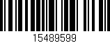 Código de barras (EAN, GTIN, SKU, ISBN): '15489599'
