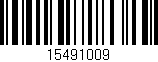 Código de barras (EAN, GTIN, SKU, ISBN): '15491009'