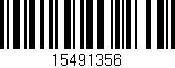 Código de barras (EAN, GTIN, SKU, ISBN): '15491356'