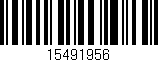 Código de barras (EAN, GTIN, SKU, ISBN): '15491956'