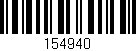 Código de barras (EAN, GTIN, SKU, ISBN): '154940'
