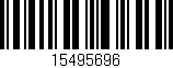 Código de barras (EAN, GTIN, SKU, ISBN): '15495696'