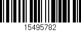 Código de barras (EAN, GTIN, SKU, ISBN): '15495782'