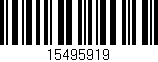 Código de barras (EAN, GTIN, SKU, ISBN): '15495919'