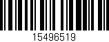 Código de barras (EAN, GTIN, SKU, ISBN): '15496519'