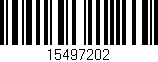 Código de barras (EAN, GTIN, SKU, ISBN): '15497202'