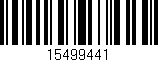 Código de barras (EAN, GTIN, SKU, ISBN): '15499441'