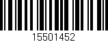 Código de barras (EAN, GTIN, SKU, ISBN): '15501452'