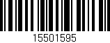 Código de barras (EAN, GTIN, SKU, ISBN): '15501595'