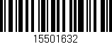 Código de barras (EAN, GTIN, SKU, ISBN): '15501632'
