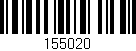Código de barras (EAN, GTIN, SKU, ISBN): '155020'