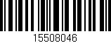 Código de barras (EAN, GTIN, SKU, ISBN): '15508046'