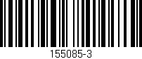 Código de barras (EAN, GTIN, SKU, ISBN): '155085-3'