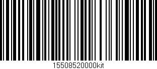 Código de barras (EAN, GTIN, SKU, ISBN): '15508520000kit'