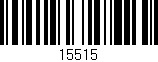 Código de barras (EAN, GTIN, SKU, ISBN): '15515'