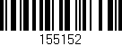 Código de barras (EAN, GTIN, SKU, ISBN): '155152'