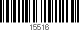 Código de barras (EAN, GTIN, SKU, ISBN): '15516'