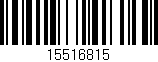 Código de barras (EAN, GTIN, SKU, ISBN): '15516815'