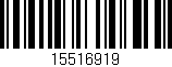 Código de barras (EAN, GTIN, SKU, ISBN): '15516919'