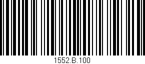 Código de barras (EAN, GTIN, SKU, ISBN): '1552.B.100'