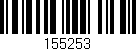 Código de barras (EAN, GTIN, SKU, ISBN): '155253'