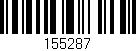 Código de barras (EAN, GTIN, SKU, ISBN): '155287'