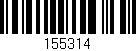 Código de barras (EAN, GTIN, SKU, ISBN): '155314'