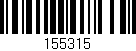 Código de barras (EAN, GTIN, SKU, ISBN): '155315'