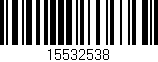 Código de barras (EAN, GTIN, SKU, ISBN): '15532538'