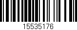 Código de barras (EAN, GTIN, SKU, ISBN): '15535176'