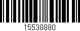 Código de barras (EAN, GTIN, SKU, ISBN): '15538880'