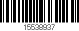 Código de barras (EAN, GTIN, SKU, ISBN): '15538937'