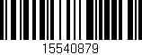 Código de barras (EAN, GTIN, SKU, ISBN): '15540879'