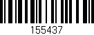 Código de barras (EAN, GTIN, SKU, ISBN): '155437'