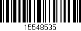 Código de barras (EAN, GTIN, SKU, ISBN): '15548535'