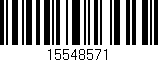 Código de barras (EAN, GTIN, SKU, ISBN): '15548571'